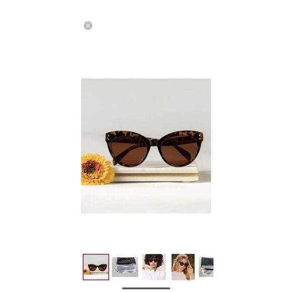 NWT Saint Owen X Curateur WYLDE Tortoise Sunglasses w Logo Case - Black & Brown - Picture 2 of 9